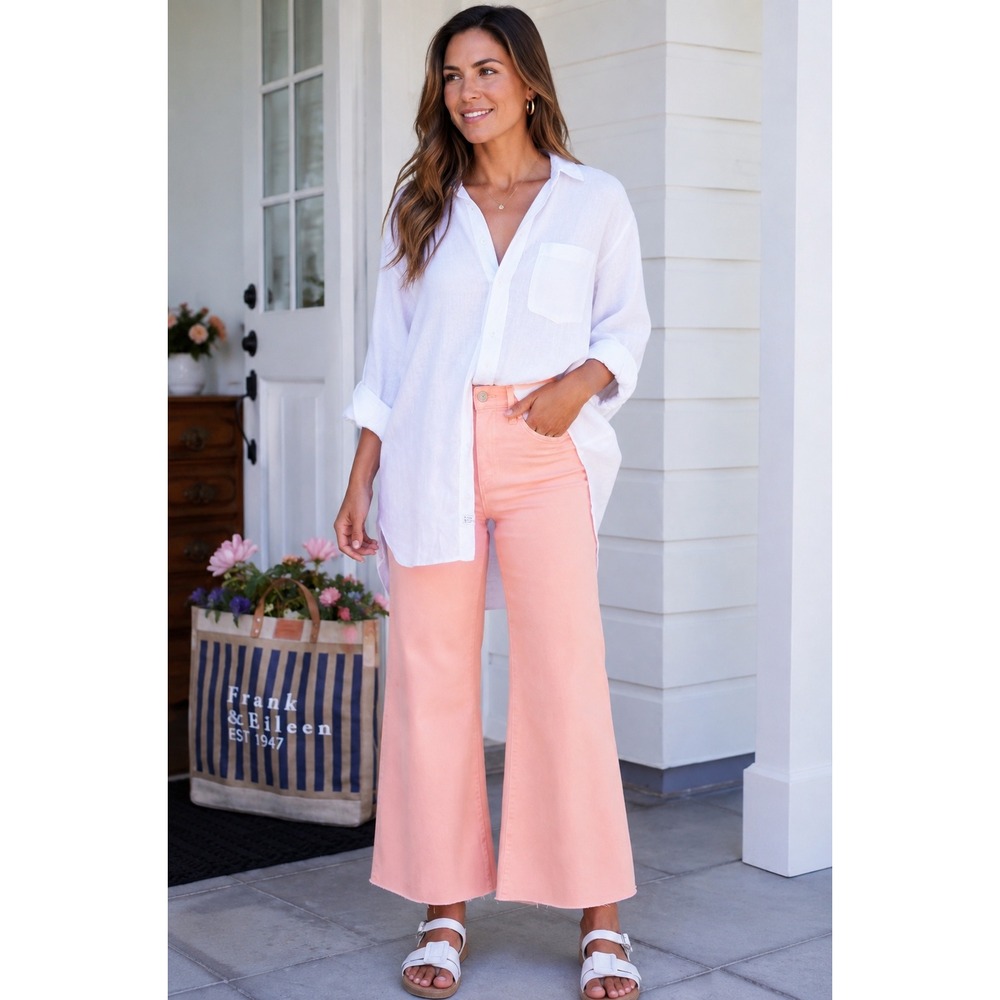 Frank & Eileen‎ GALWAY Gaucho Wide Leg Jean - Taffy NEW SZ 29
